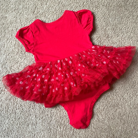 Minnie Mouse Walt Disney World Onesie with Attached Tulle Skirt-18 mo-EUC - Picture 8 of 10